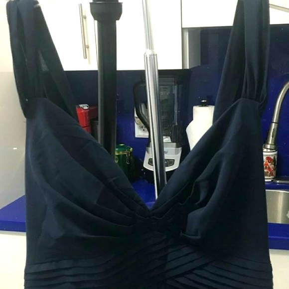 FashionNova Brand New Navy Blue Maxi Dress XL - Picture 4 of 14